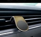 Автомобильный магнитный держатель для телефона Magnetic Car Holder L103 золотой - изображение 2