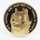 Монета сувенирная DOGECOIN цвет: золото - изображение 1
