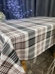 Скатерть водоотталкивающая, TRUE-STORE, Клетка S2 серая, прямоугольные 100см х 170см (SC№41-100х170) - изображение 2