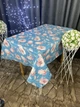 Скатерть водоотталкивающая, TRUE-STORE, Азалия голубая, прямоугольные 100см х 170см ( NC№10-100х170) - изображение 10