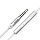 Навушники з мікрофоном провідні Baseus Enock H06 lateral in-ear (3,5 mini-jack, 1,2 m). Silver - зображення 3