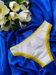 Трусики сліп MLM літні з мереживом S/M лимонні (T_2056Л) - зображення 2