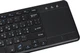 Клавіатура безпровідна 2E KT100 WL + Touchpad (2E-KT100WB) (Black) - зображення 2