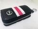Ключница для авто KeyHolder Prestige Car OPEL Черно-белая с красным - изображение 1