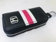 Ключница для авто KeyHolder Prestige Car HONDA Черно-белая с красным - изображение 1