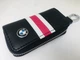 Ключница для авто KeyHolder Prestige Car BMW Черно-белая с красным - изображение 1