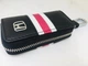 Ключница для авто KeyHolder Prestige Car HONDA Черно-белая с красным - изображение 2