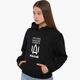Худи женский патриотический Русский военный корабль (8921-3701-5) Черный XXL - изображение 3