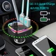 FM-трансмиттер Vention Bluetooth 5.0 support microSD (HK401) - изображение 9