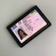 Кожаная обложка для ID-паспорта, банковских карт Черный матовый - изображение 1