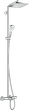 Душова система Crometta E Showerpipe 240 1jet для ванни з термостатом (27298000) - изображение 1