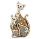 Статуэтка ArtDeco "Кошка с котенком" 27 см 18933-020 - изображение 1