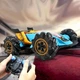 Машина на радиоуправлении с подсветкой и паром "DRIFTER Turbo Air-Released" цвет чорный с синим - изображение 4