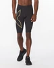 Мужские компрессионные шорты 2XU, MCS Run Comp Shorts, XL, черный/золотой отражающий - изображение 1