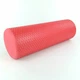 Массажный валик FitMagic Foam Roller EVA 45 см структурный ролик для массажа спины и мыщц тела красный - изображение 1