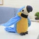 Інтерактивна іграшка розмовляючий Папуга Parrot Talking Блакитний - зображення 2