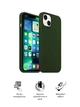 Силиконовый чехол для Apple iPhone 13, ICON2 Case, Зеленый, противоударный, панель, защита всего корпуса, матовая поверхность Soft Touch, выступает над дисплеем, совместим с защитными стеклами и пленками, с микрофиброй, ArmorStandart (ARM60484) - изображение 3