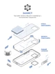 Чохол Панель ArmorStandart ICON2 Case для Apple iPhone 13 Blue Jay (ARM60476) - зображення 13