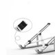 Підставка для ноутбука Wiwu S400 Laptop Stand (Silver) [66244] - зображення 5