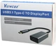 Адаптер-перехідник Viewcon USB-C на DisplayPort (TE391) - зображення 3