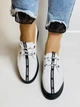Женские кеды Evromoda 37 Белые 2581 - изображение 2