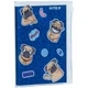 Блокнот Kite силиконовая обложка, 80 л., Blue dogs (K22-462-4) - изображение 2