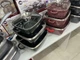 Набор кастрюль Higher Kitchen НК 302 с антипригарным гранитным покрытием Черный - изображение 4