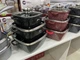Набор кастрюль Higher Kitchen НК 302 с антипригарным гранитным покрытием Черный - изображение 3