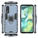 Чохол Ring case для Oppo Find X2 броньований бампер з кільцем темно-синій - зображення 3