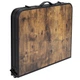 Стіл складаний Bo-Camp Decatur 90x60 см, алюмінієвий каркас, до 50 кг, Black/Wood look (1404200) - изображение 5
