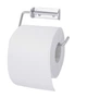 Держатель для туалетной бумаги Wenko Simple, 4 х 9,5 х 2 см, сталь, хром - изображение 1