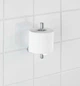Держатель запасных рулонов туалетной бумаги Wenko Power-Loc® Uno Puerto Rico, 6,7 х 16,5 х 10 см, цинковое литье под давлением, хром - изображение 6
