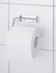 Держатель для туалетной бумаги Wenko Simple, 4 х 9,5 х 2 см, сталь, хром - изображение 2