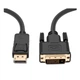 Кабель Prologix DisplayPort - DVI (M/M), 1.8 м, Black (PR-DP-DVI-P-04-30-18m) - зображення 2