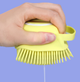 Силіконова масажна мочалка Silicone Massage Bath Brush Жовта - зображення 3
