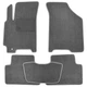 Килимки в салон Optimal для Chevrolet Lacetti '03-12 SDN/HB текстильні сірі (комплект) - зображення 1