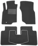 Килимки в салон Optimal для Mitsubishi Lancer 9 '04-09 текстильні сірі (комплект) - зображення 1