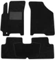 Коврики в салон Optimal для Chevrolet Lacetti '03-12 SDN/HB текстильные черные (комплект) - изображение 1