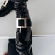 Ботинки женские Fashion Alabama 3293 37 размер 24 см Черный - изображение 8