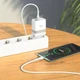 Зарядное устройство с быстрой зарядкой PD/QC3.0 HOCO N21 |1USB/1Type-C, PD/QC, 3A/30W| Белый - изображение 5