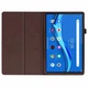 Чехол Deexe Folder Style для Lenovo Tab M10 Plus 1/2 Gen (TB-X606) - Coffee - изображение 5