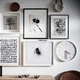 Настенные часы IKEA SLIPSTEN белый 35 см 004.730.99 - изображение 1