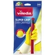Перчатки хозяйственные Vileda Super Grip латексные M 1 пара (4023103092617) - изображение 1