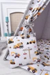 Палатка-Вигвам WIGWAMHOME Строительная техника 110х110х180см серая - изображение 5