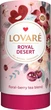 Суміш квіткового та фруктового чаю Lovare Royal Dessert зі шматочками фруктів 80 грамів у подарунковому пакованні - зображення 1