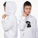 Худи детский Какаши Хатаке Наруто (Hatake Kakashi Naruto) Светло-серый меланж (9298-3054) 140 см - изображение 3