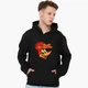 Худі чоловічий дятел Вуді Вудпекер (Woody Woodpecker) (9225-2871-1) Чорний S - зображення 2