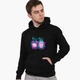 Худі чоловічий Рік Санчез Рік і Морті (Rick Sanchez Rick and Morty) (9225-2947-2) Чорний M - зображення 3