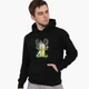 Худі чоловічий Рік Санчез Рік і Морті (Rick Sanchez Rick and Morty) (9225-2935-2) Чорний M - зображення 3