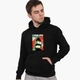 Худі чоловічий Бендер Футурама (Bender Futurama) (9225-2864-2) Чорний M - зображення 3
